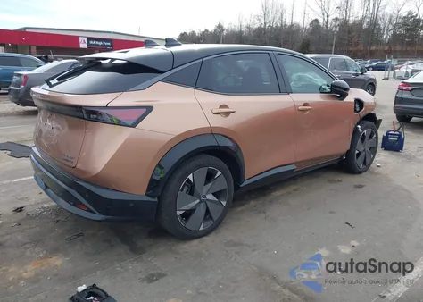 2025 Nissan Ariya Platinum+ z USA, uszkodzony, nr VIN JN8DF0CH8SM766379